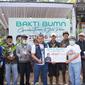20 BUMN berkolaborasi menyelenggarakan acara BAKTI BUMN-Gerakan Tanam 1 Juta Pohon di Desa Cipelah, Ciwidey, Jawa Barat. (dok: Surveyor Indonesia)