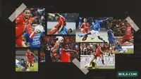 Kolase - Persija Jakarta Vs Persib Bandung (Bola.com/Adreanus Titus)