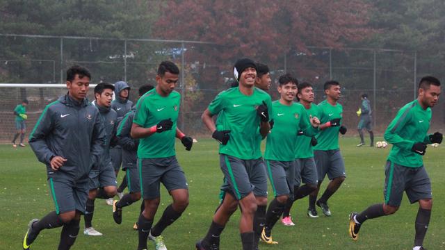 Timnas U-19 Indonesia Berlatih Jelang Hadapi Korsel