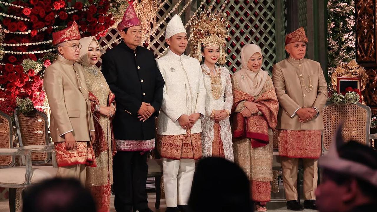 Pernikahan Elite Keluarga di RI Dihadiri Prabowo-Jokowi, SBY & Jusuf Kalla Kini Bersaudara