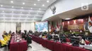 Ketua Umum Partai Golkar Airlangga Hartarto tak terlihat dalam rombongan ke kantor KPU. (Liputan6.com/Herman Zakharia)