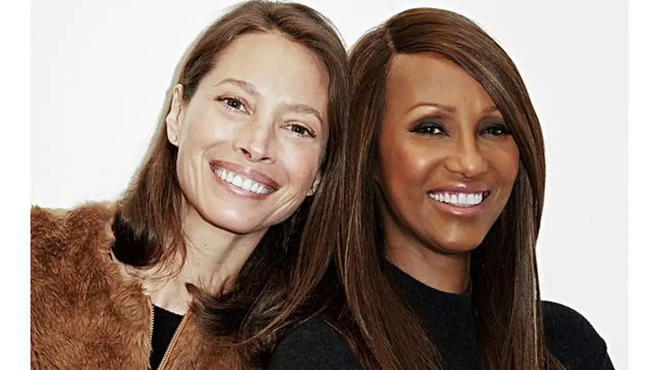 Christy Turlington & Iman