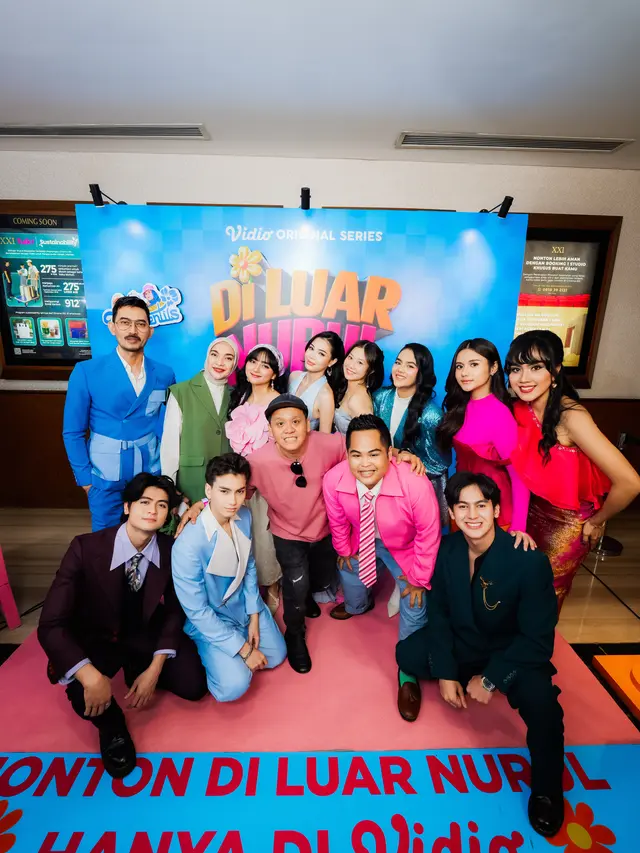 Konferensi Pers Serial Vidio Original Series Di Luar Nurul. (dok Vidio)