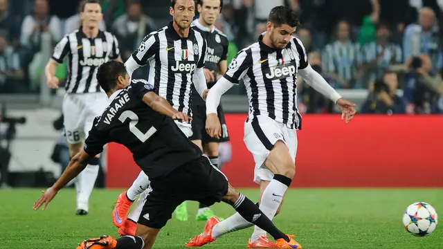 Juventus Taklukan Real Madrid di Turin