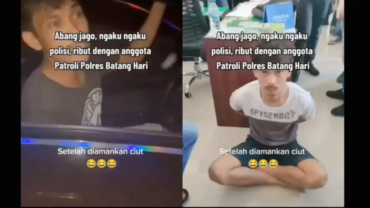 Tidak Terima Dirazia, Pria ini Ngaku-Ngaku Sebagai Polisi