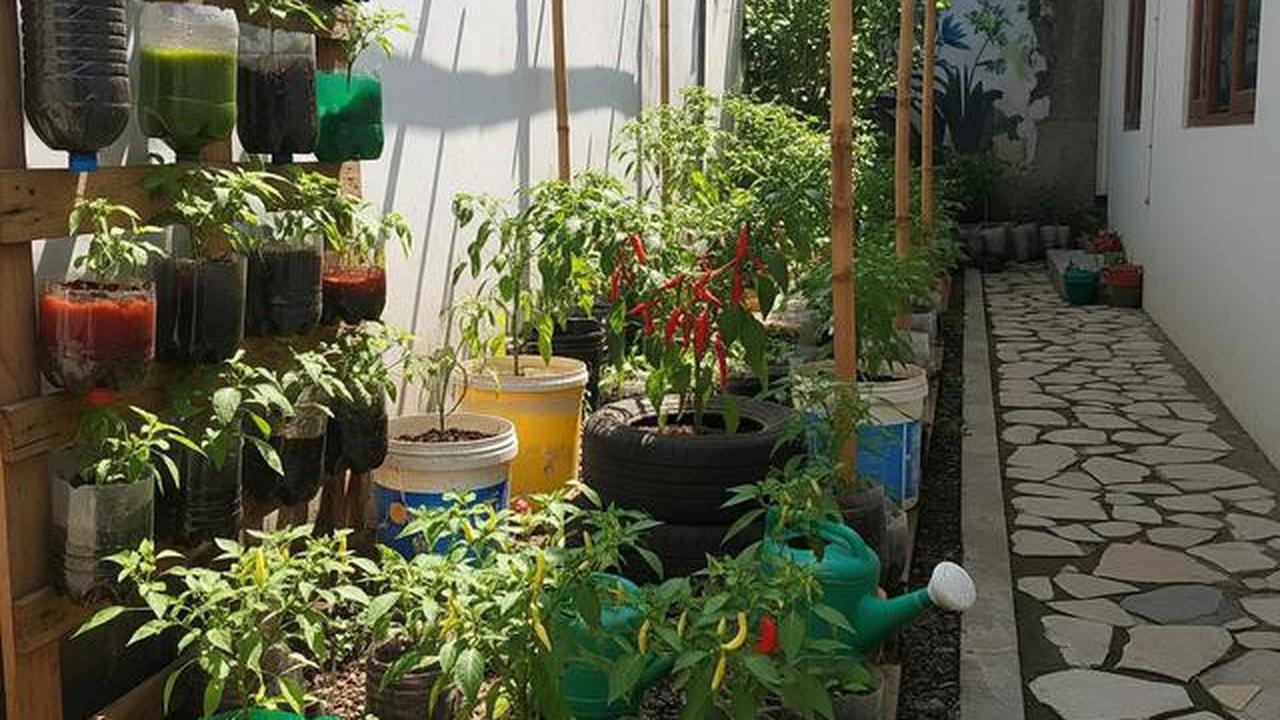7 Ide Kebun Cabai Mini di Halaman Sempit Rumah Subsidi, Panen Melimpah di Lahan Terbatas
