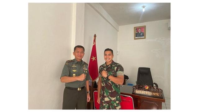 6 Potret Aprilia Manganang saat Pakai Seragam Dinas TNI, Makin Gagah