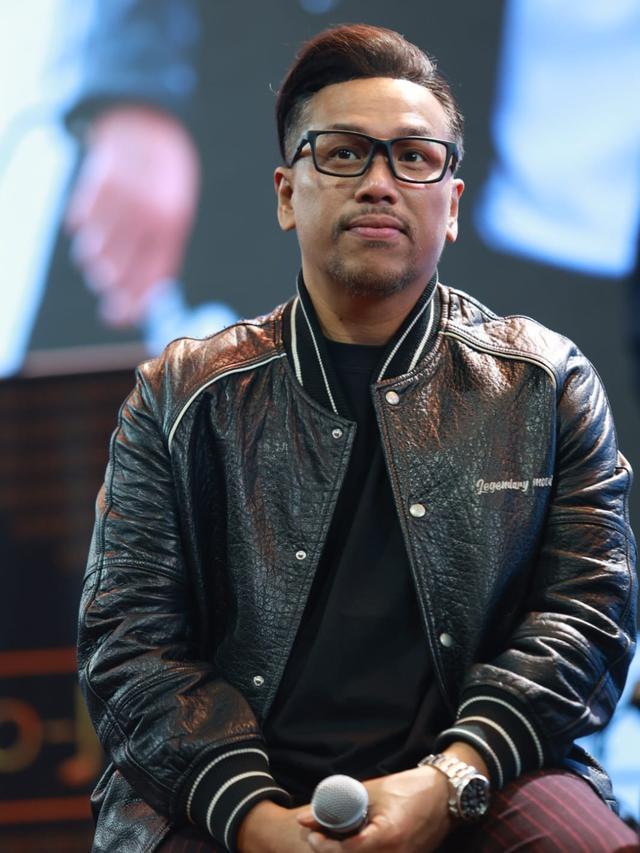 Sammy Simorangkir saat peluncuran single terbarunya di Live House Kemang, Jakarta Selatan. (Budy Santoso/Kapanlagi.com)