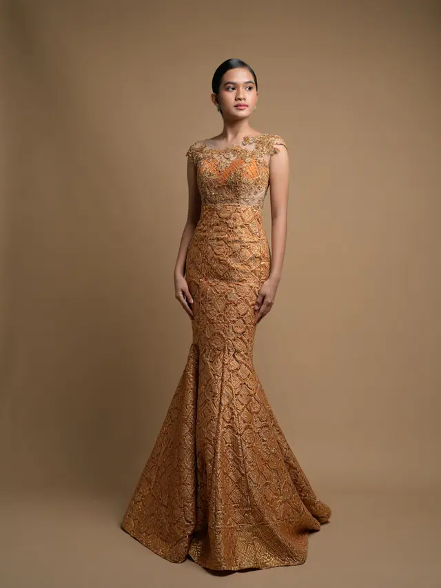 Batik Brokat Glamour Dress