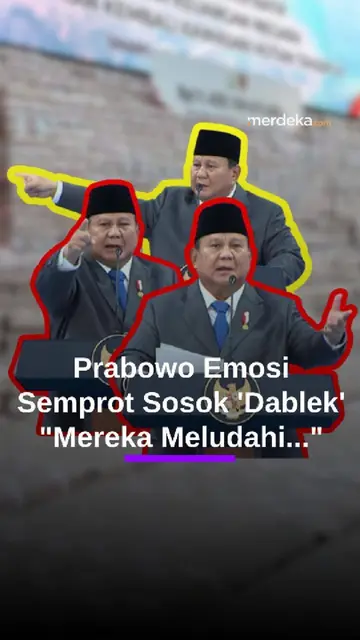 Momen Prabowo Emosi Semprot Sosok 'Dablek' ini di Indonesia: Mereka Meludahi