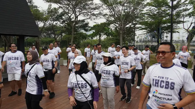 Penyelenggaraan “Run to IHCBS” pre-event menuju IHCBS 2026 yang berlangsung di Greenbelt PIK 2 pada Sabtu (23/5/2026).