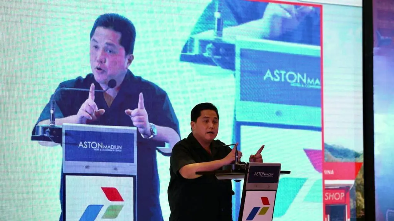 Menteri BUMN Erick Thohir meminta PT Pertamina (Persero) terlibat dalam memudahkan perizinan dalam mengurus izin Pertashop. (Dok BUMN)