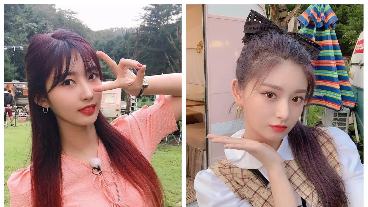 Sihyeon dan Yiren Everglow. (Instagram/ official_everglow)