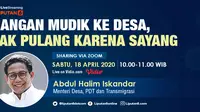 Tonton Live Streaming: Jangan Mudik ke Desa, Tak Pulang karena Sayang
