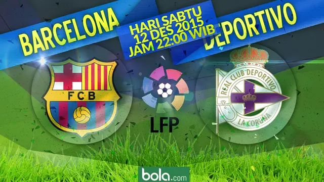 Barcelona vs Deportivo La Coruna (Bola.com/Samsul Hadi)