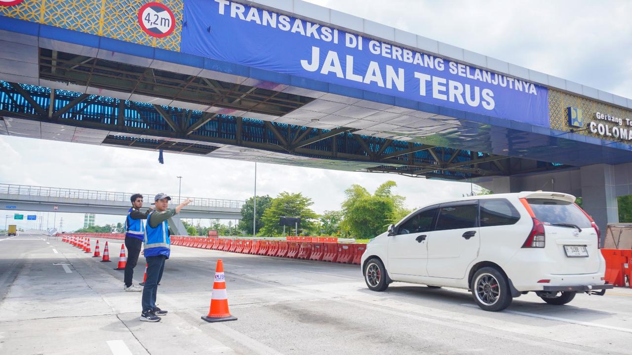 Ruas Tol Jogja–Solo Resmi Terintegrasi, Gerbang Tol Colomadu Dibongkar