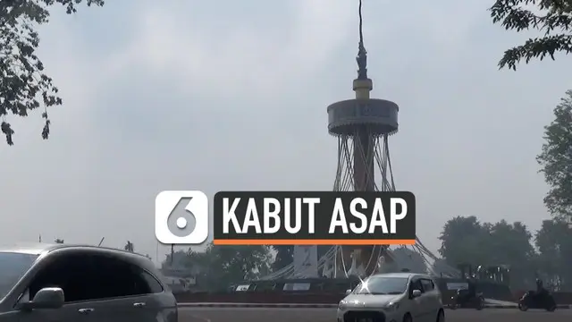 VIDEO: Diguyur Hujan, Kabut Asap Jambi Menipis