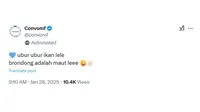 6 Cuitan Netizen Pakai Pantun 'Ubur-Ubur Ikan Lele' Ini Kocak, Bikin Candu
