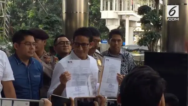 KPK Periksa Sandiaga Uno Terkait Korupsi Wisma Atlet