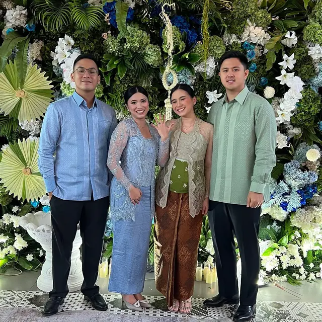 5 Potret Kebaya Ashilla Zee di Lamaran Shanindya, Menawan Dampingi Sang Adik