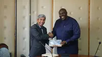Wamenlu RI dan Wamenlu Kenya dalam pertemuan bilateral di Nairobi (Foto: Dokumentasi Kemlu)