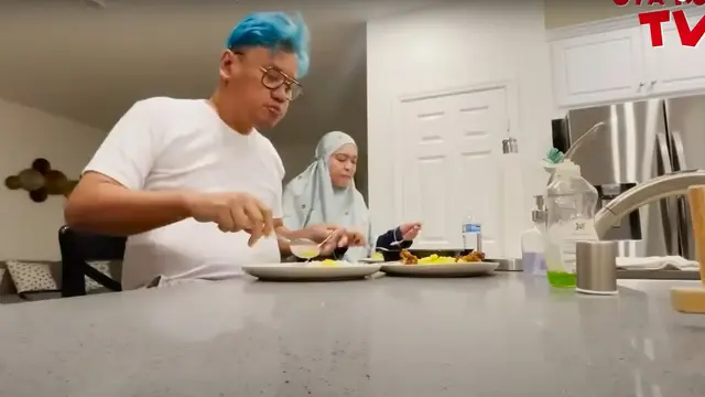 6 Potret Dapur Rumah Uya Kuya di Amerika, Modern dengan Sentuhan Minimalis