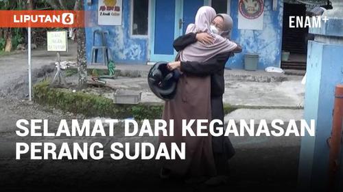 VIDEO:Mencekam! Mahasiswi Indonesia Cerita Soal Perang Sudan