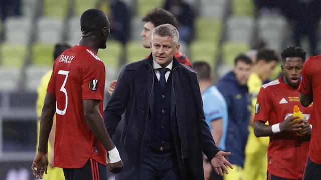 Ekspresi Ole Gunnar Solskjaer Gagal Beri Gelar untuk Manchester United