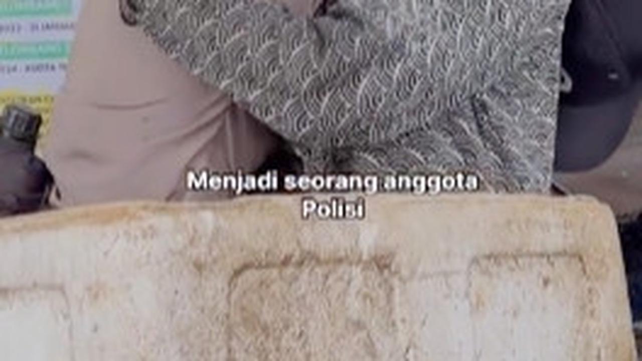 Pertemuan Haru Tukang Ikan Keliling sama Anaknya Siswa Seba Polri di Jalan, Bertemu karena Komandan Penasaran