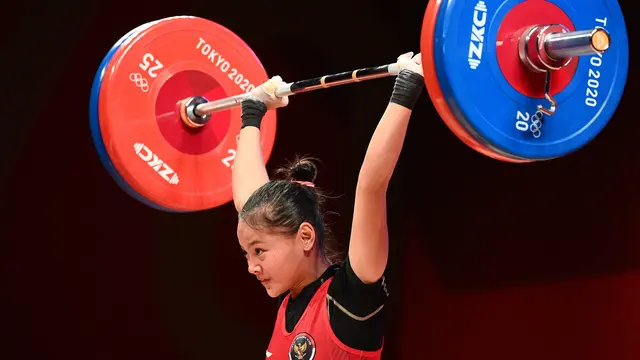Sosok Windy Cantika, Perempuan yang Sumbang Medali Pertama Indonesia di Olimpiade Tokyo 2020