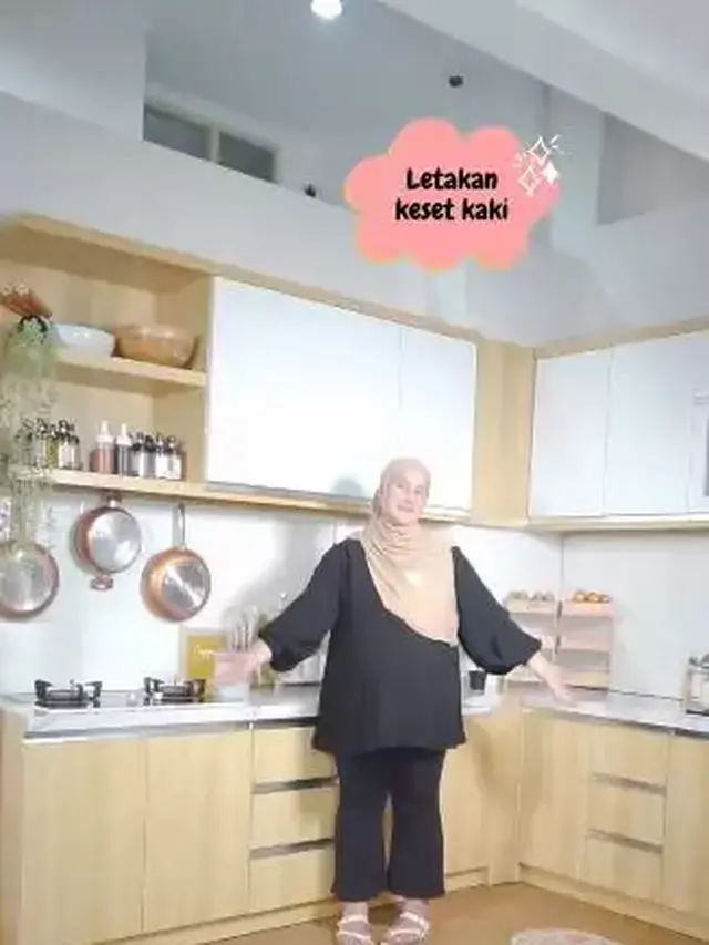 Potret dapur kotor rumah baru Tasyi Athasyia (Sumber: Instagram/@tasyiiathasyia)