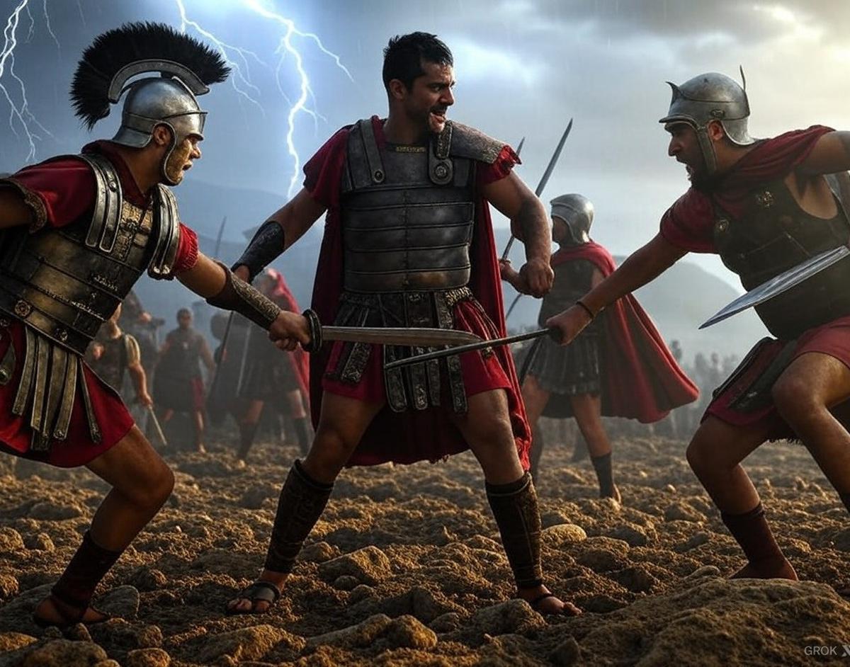 romawi vs yunani