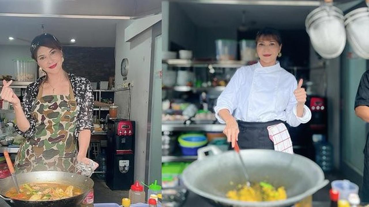 Cantik dan Tinggi, Potret Tamara Bleszynski Turun Tangan Masak Sendiri di Bisnis Kuliner