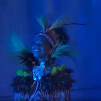 Rinaldy Yunardi merancang kostum dan aksesori untuk 445 orang penari dan penampil di pembukaan PON XX Papua (Foto: Tangkapan Layar PON Papua)