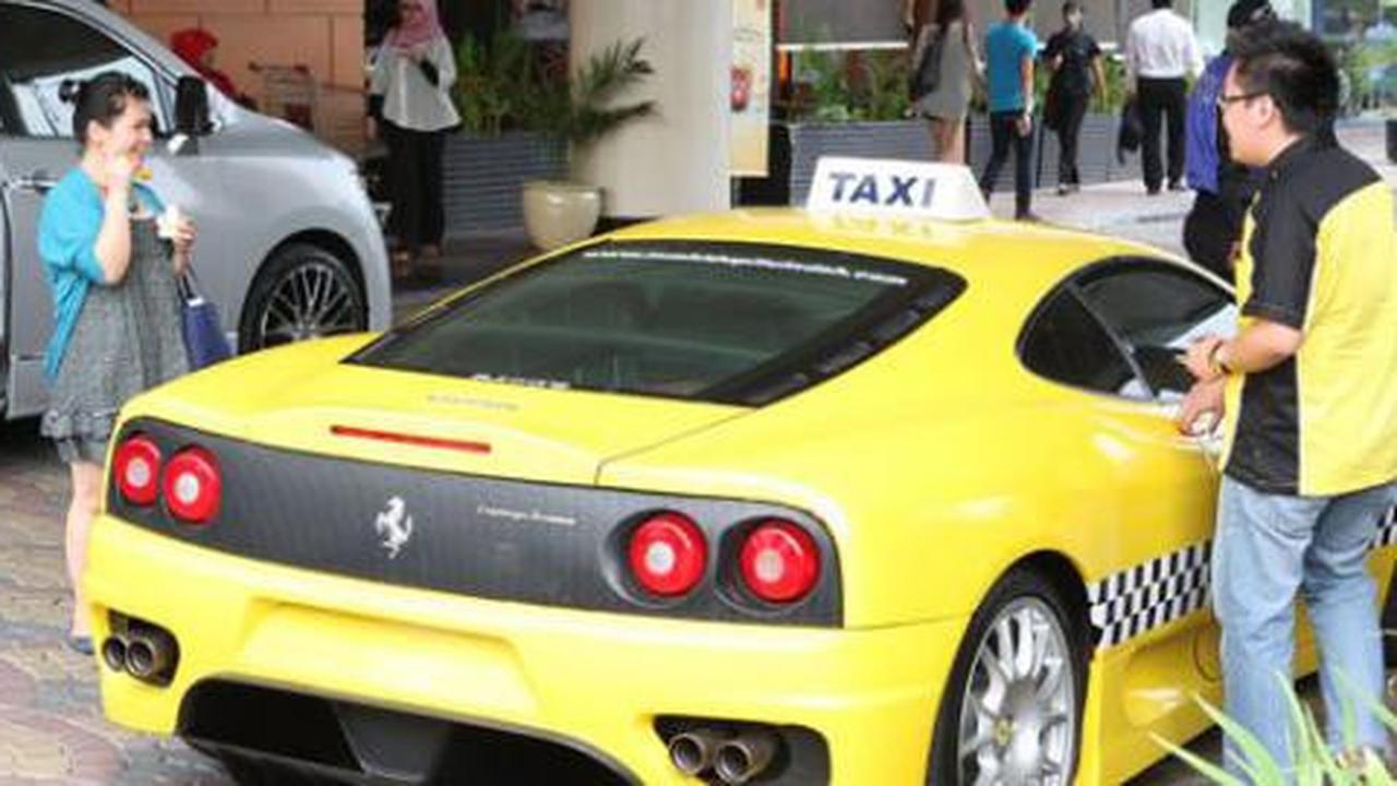 Polisi dan Dishub diminta tangkap taksi Ferrari 