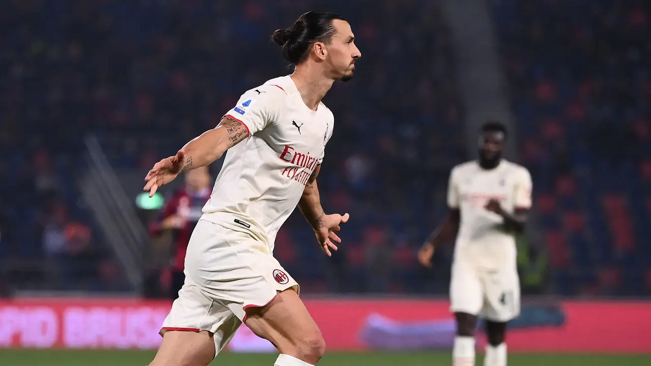 Foto: Penuh Drama, AC Milan Susah Payah Tundukkan Bologna Menuju Puncak Klasemen Liga Italia