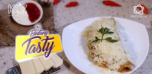 Biar puasa kamu tambah semangat, ayuk ngabuburit bikin Omrot Omlet Roti. Simpel dan praktis, pastinya bikin puasa kamu sehat.