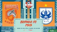 Shopee Liga 1 - Pusamania Borneo FC VS PSIS Semarang (Bola.com/Adreanus Titus)