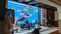 Gelaran acara media gathering bertajuk “Cerdas Berinvestasi Emas” di Al Jazeera Restaurant & Lounge, Jakarta (Foto: Satrya Bima Pramudatama, senin 07/10/2024)