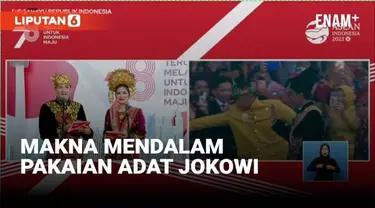 Presiden Joko Widodo memakai baju daerah Ageman Songkok Singkepan Ageng dari Solo, di Upacara Peringatan Hari Ulang Tahun (HUT) ke-78 Kemerdekaan RI Jakarta. Apa makna pakaian adat tersebut?