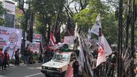 Massa Pendukung Hasto Jelang Vonis di PN Tipikor Jakarta