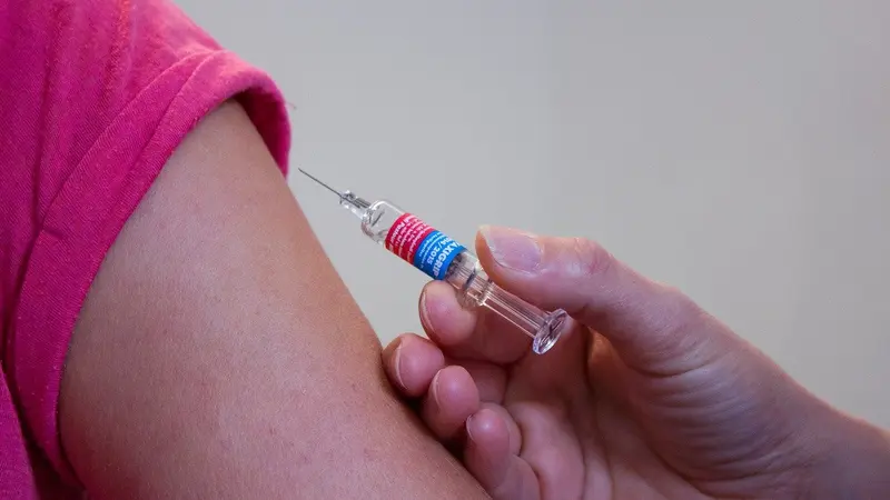 ilustrasi vaksin flu