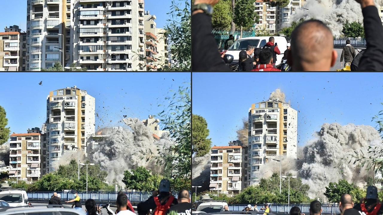 Rudal Israel hancurkan bangunan di Lebanon dalam sekejap