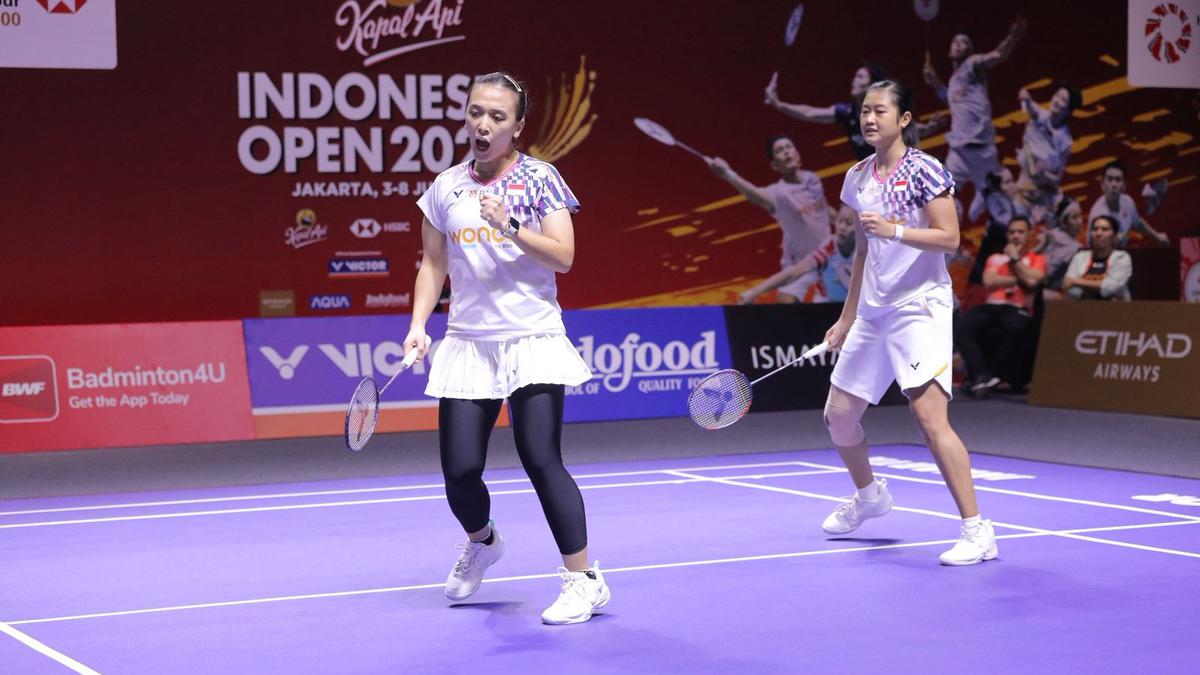 Hasil Indonesia Open 2025: Ana/Tiwi Menang Mudah