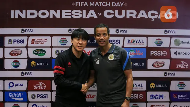 Konferensi Pers Jelang Laga FIFA Match Day Timnas Indonesia Vs Curacao