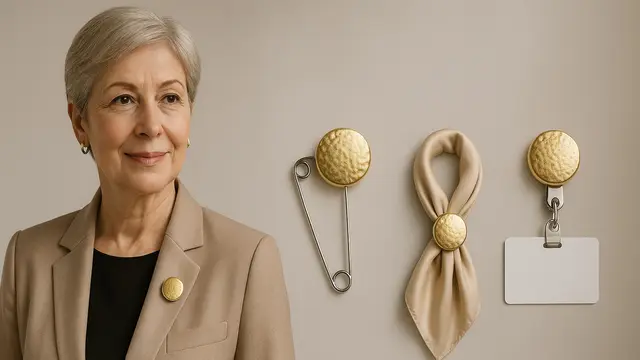 Perhiasan Bros Elegan untuk Orang Tua Usia 50-an/Ilustrasi gambar oleh AI