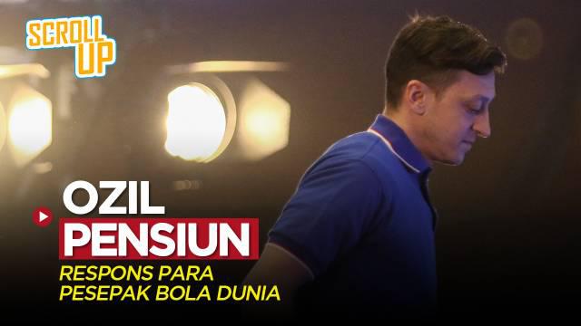 Berita video Scroll Up yang membahas soal respons para pesepak bola dunia setelah Mesut Ozil mengumumkan gantung sepatu pada Rabu (22/3/2023).