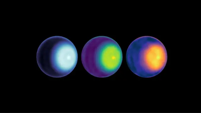 Pusaran Kutub Terlihat di Uranus