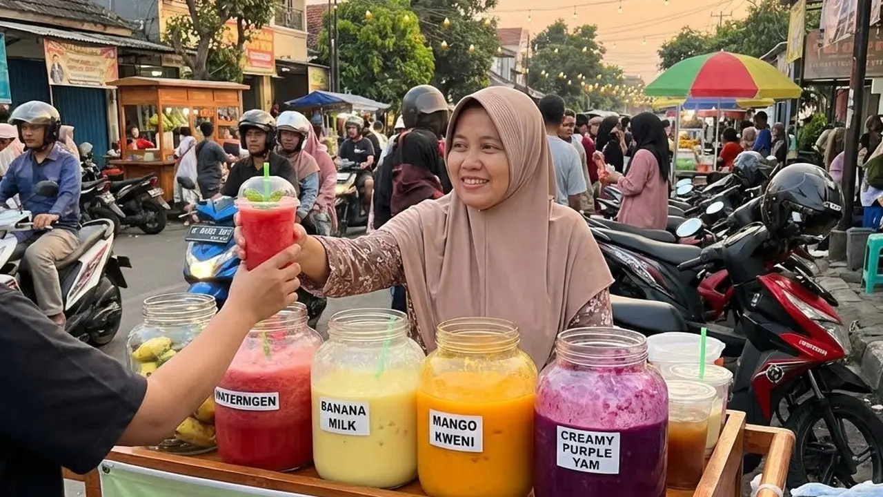 Jualan smoothies