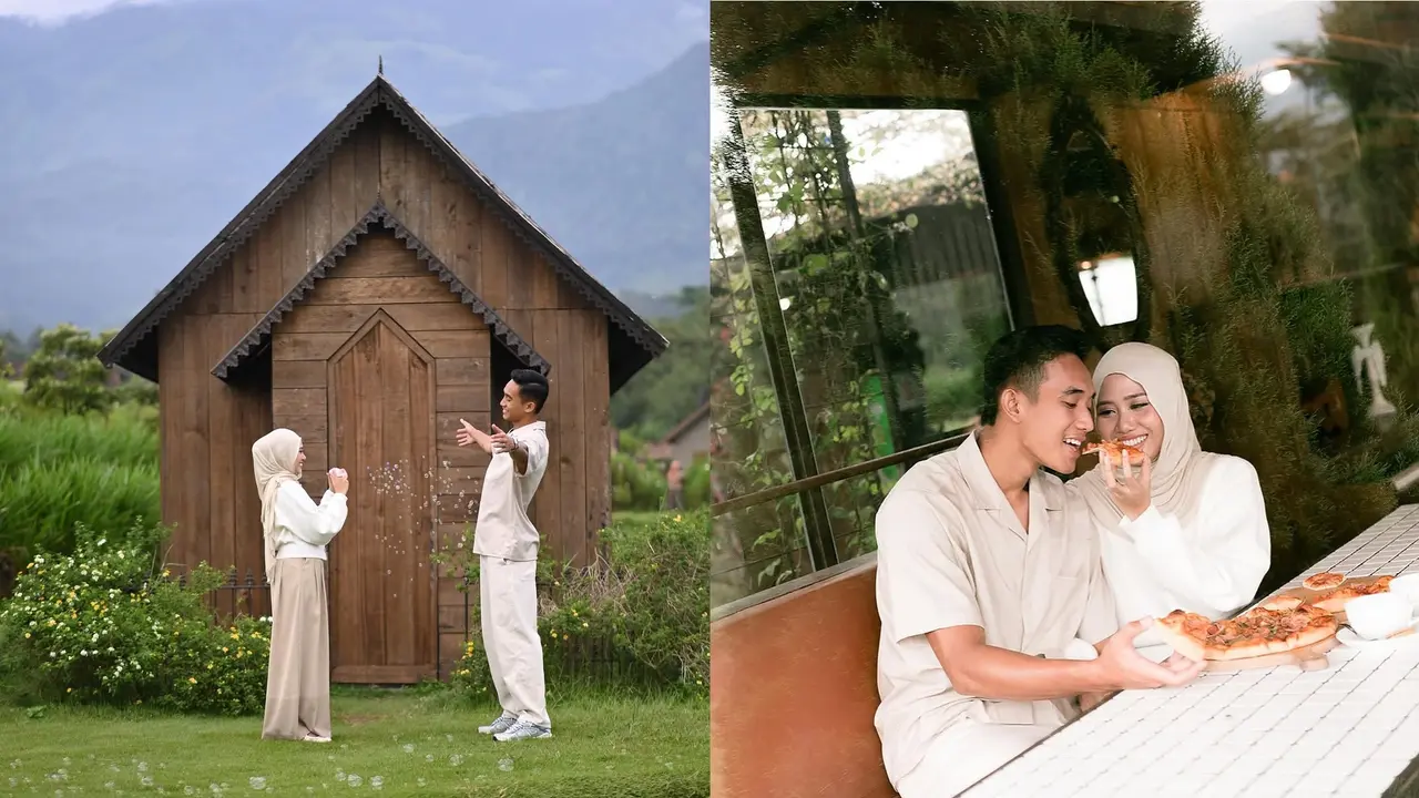 7 Potret Prewedding Rizky Ridho